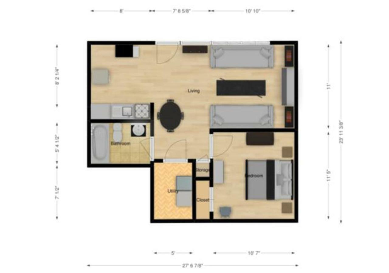 Beech Mtn Hideaway Apartment Beech Mountain Exterior foto